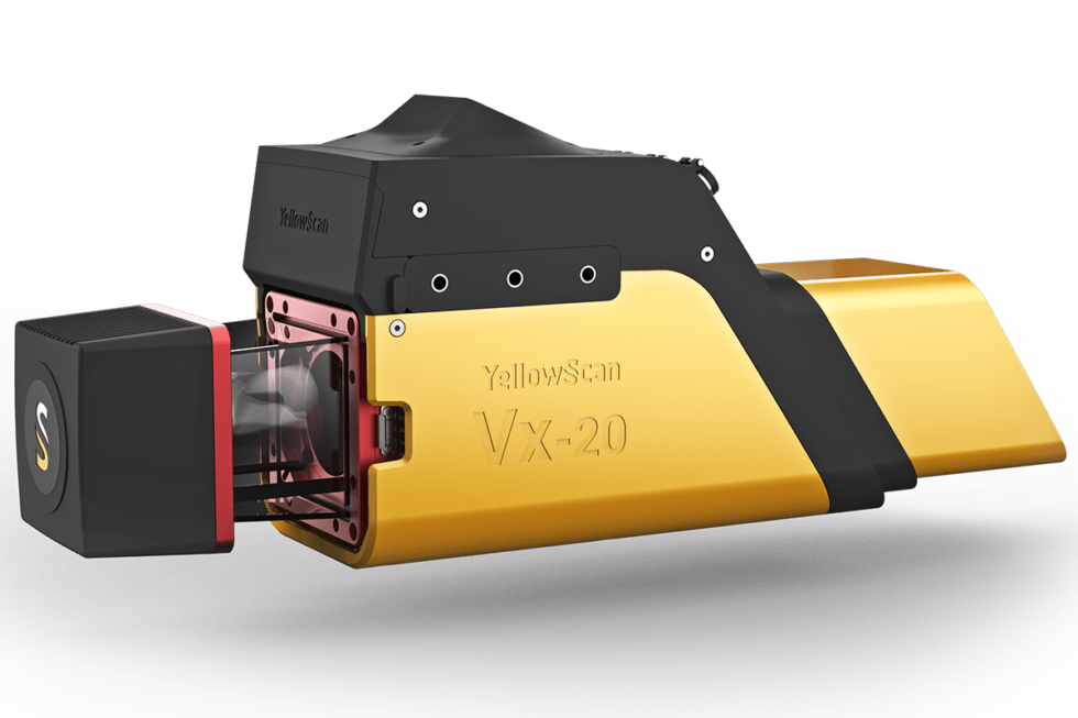 Un LiDAR parfaitement adapté aux drones YellowScan Vx POSITICS